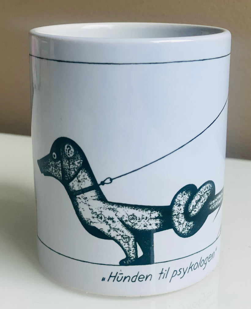 "Hunden til psykologen" Krus
