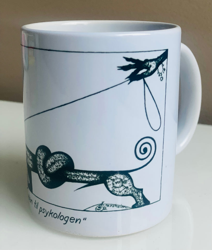 "Hunden til psykologen" Krus