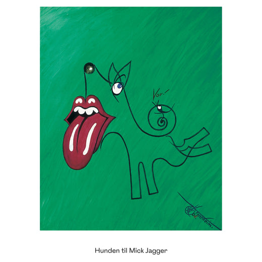 Hunden til Mick Jagger